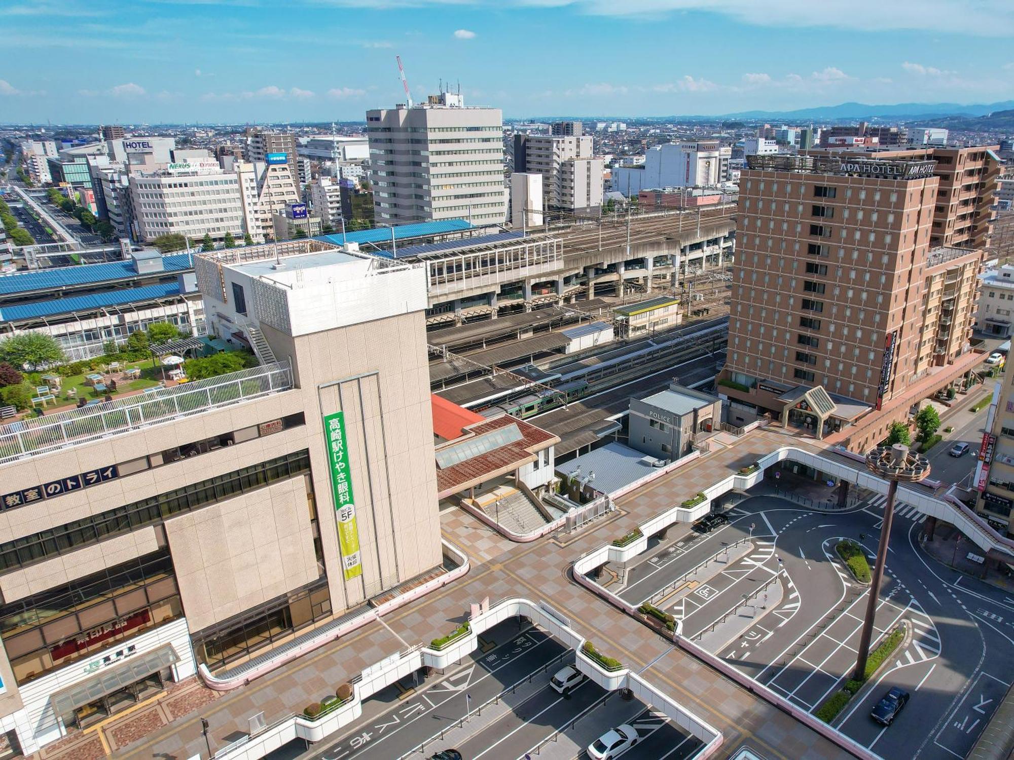 Apa Hotel Takasaki Ekimae Exteriör bild